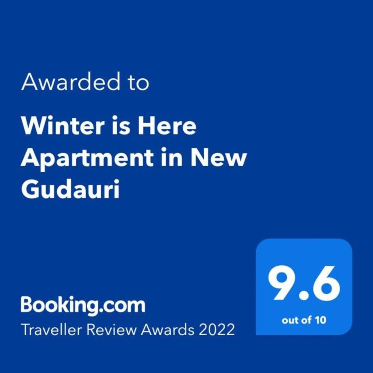 Winter Is Here Apartment In New Gudauri Exteriér fotografie